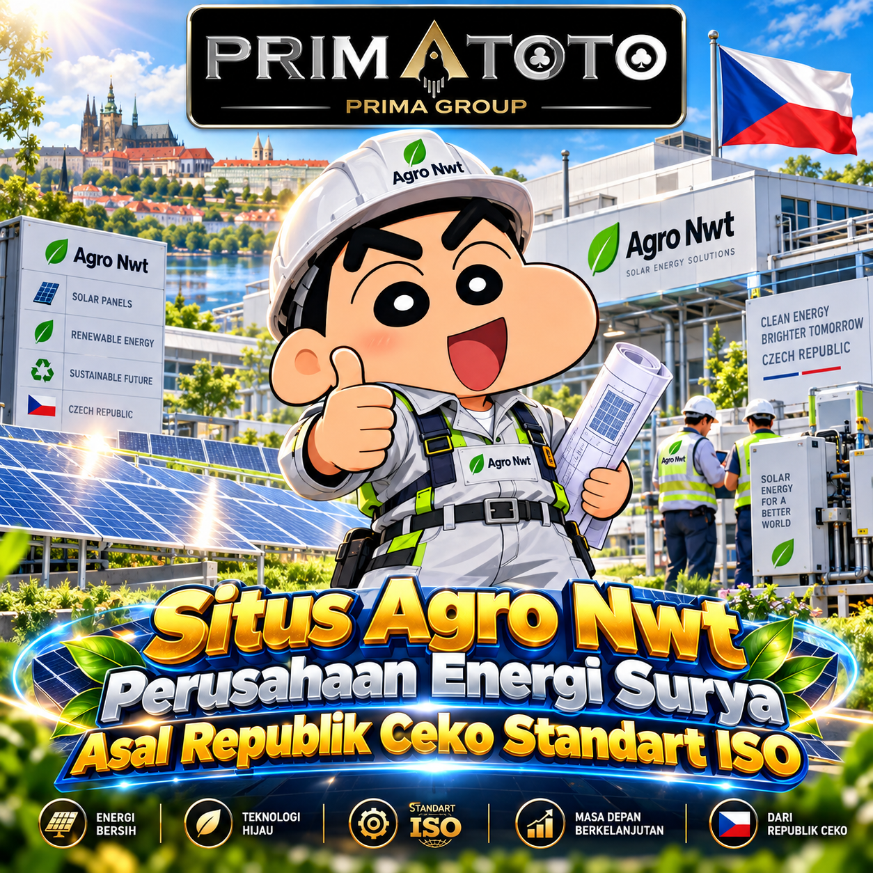 PRIMATOTO Situs Agro Nwt Perusahaan Energi Surya Asal Republik Ceko Standart ISO