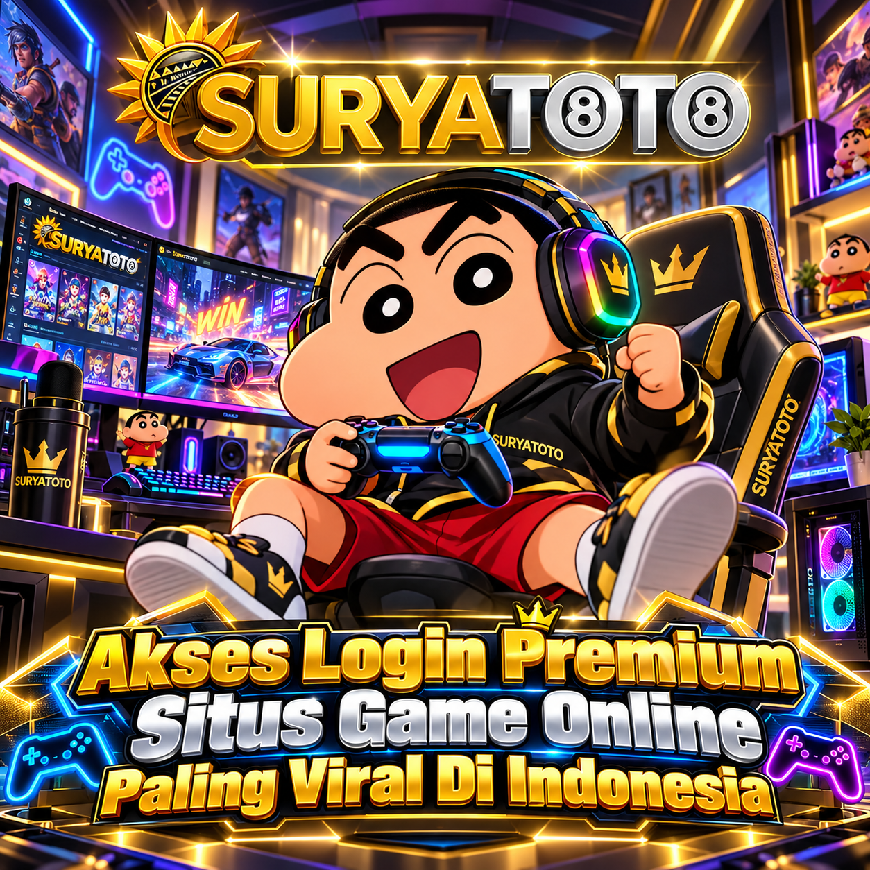 SURYATOTO | Akses Masuk Game Online Responsif Mudah Menang