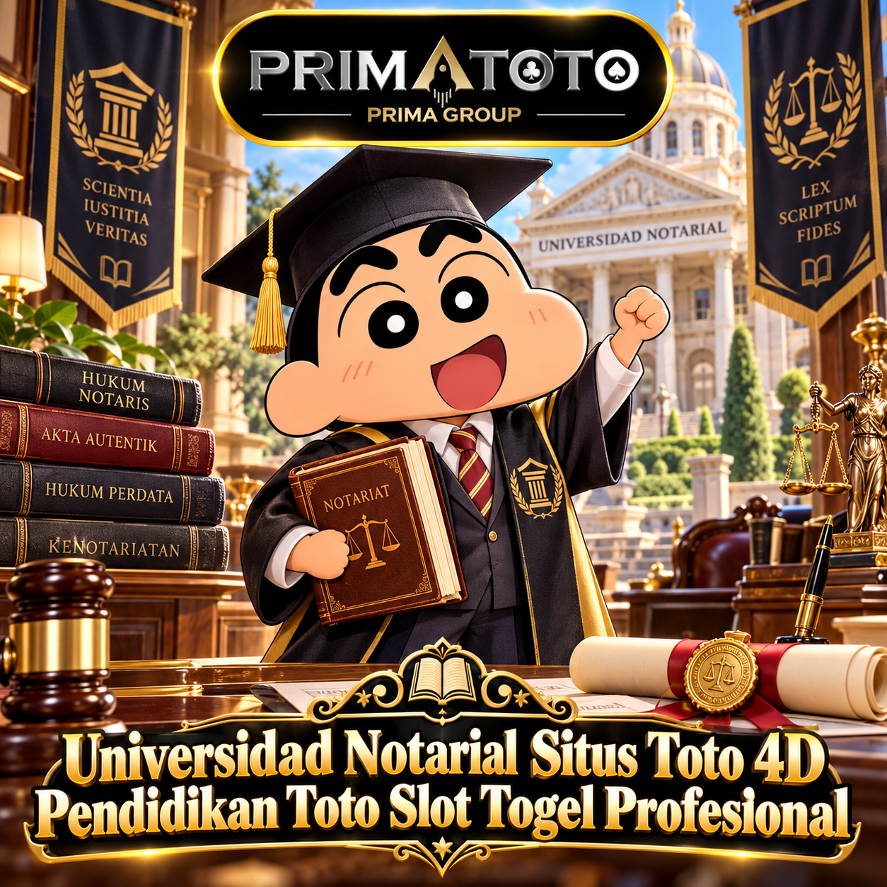 PRIMATOTO | Universidad Notarial Situs Toto 4D Pendidikan Toto Slot Togel Profesional by Hey siriusly